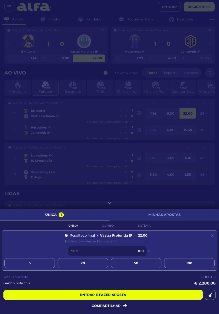 Como as Apostas ao Vivo Funcionam