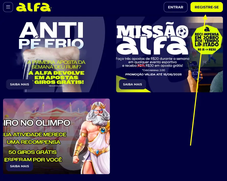 codigo promocional alfa.bet